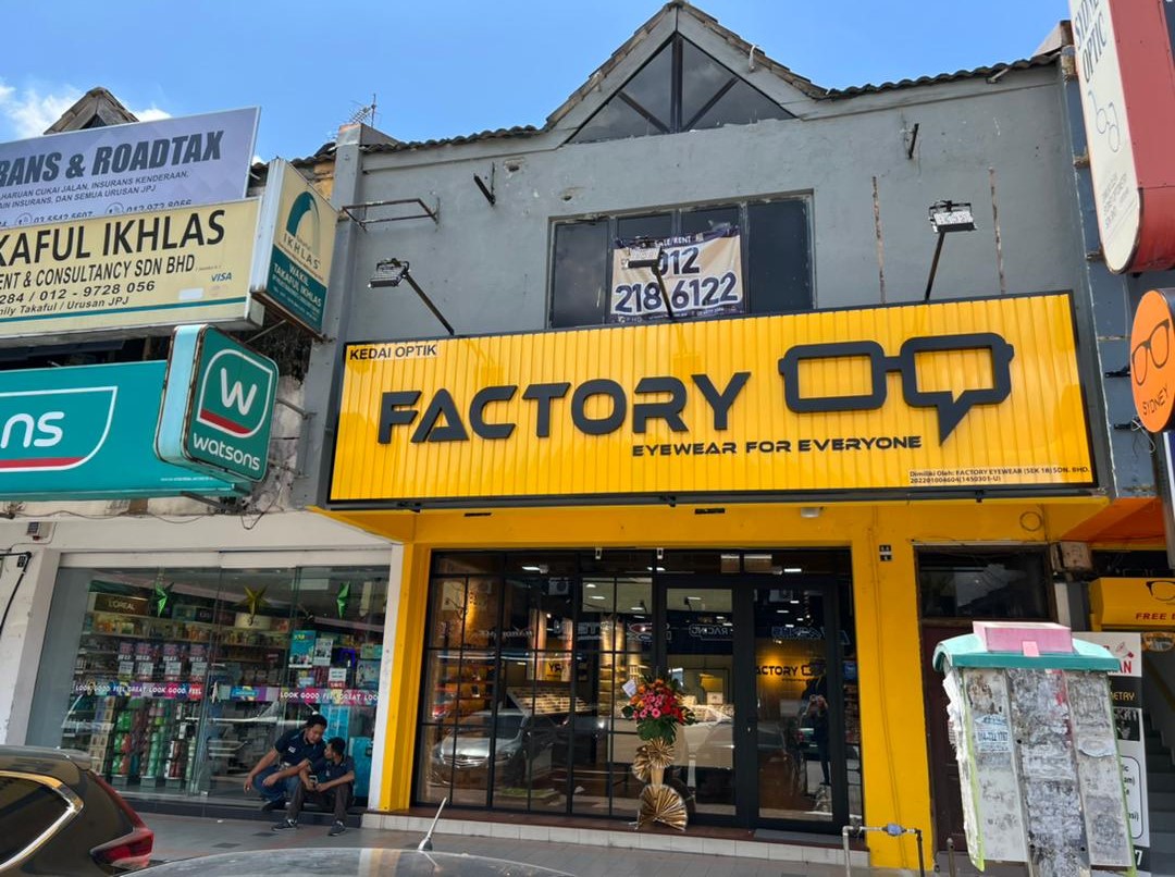 Factory Eyewear Seksyen 18 Shah Alam — photo by Factory Eyewear Seksyen 18 Shah Alam · Google